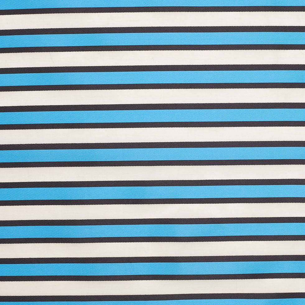 Poly-Cotton Organza/Organdy by Tanya Taylor - Blue Striped