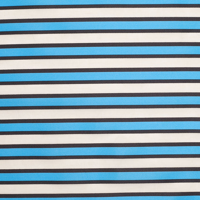 Poly-Cotton Organza/Organdy by Tanya Taylor - Blue Striped