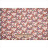 Liberty of London Amy Jane Blue/Red Silk-Cotton Voile