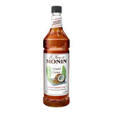 Monin Premium Toasted Coconut Flavoring Syrup 1 Liter - 4/Case
