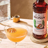 Monin Premium Toasted Coconut Flavoring Syrup 1 Liter - 4/Case