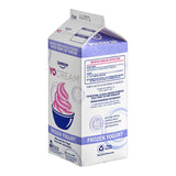 Dannon YoCream Low-Fat New York Cheesecake Frozen Yogurt Mix 0.5 Gallon - 6/Case