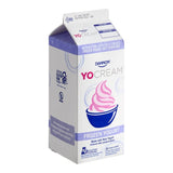 Dannon YoCream Non-Fat Cake Batter Frozen Yogurt Mix 0.5 Gallon - 6/Case
