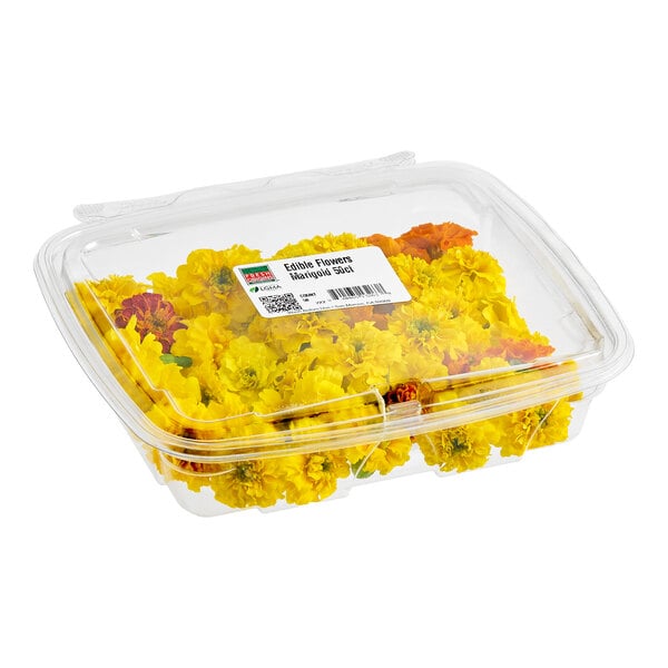Fresh Origins Marigold Edible Flowers - 50/Case
