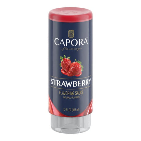 Capora Strawberry Flavoring Sauce 12 fl. oz.