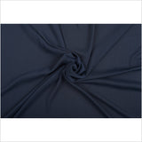 Perfect Navy Stretch Crinkled Polyester Chiffon