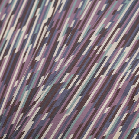 Liberty Of London Mike Purple/Blue Stretch Cotton Poplin