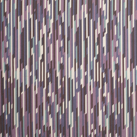 Liberty Of London Mike Purple/Blue Stretch Cotton Poplin