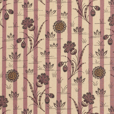 Liberty of London Hulme Purple/Gold Cotton Poplin