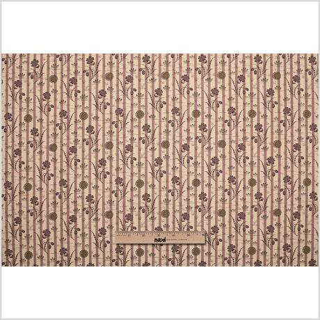 Liberty of London Hulme Purple/Gold Cotton Poplin