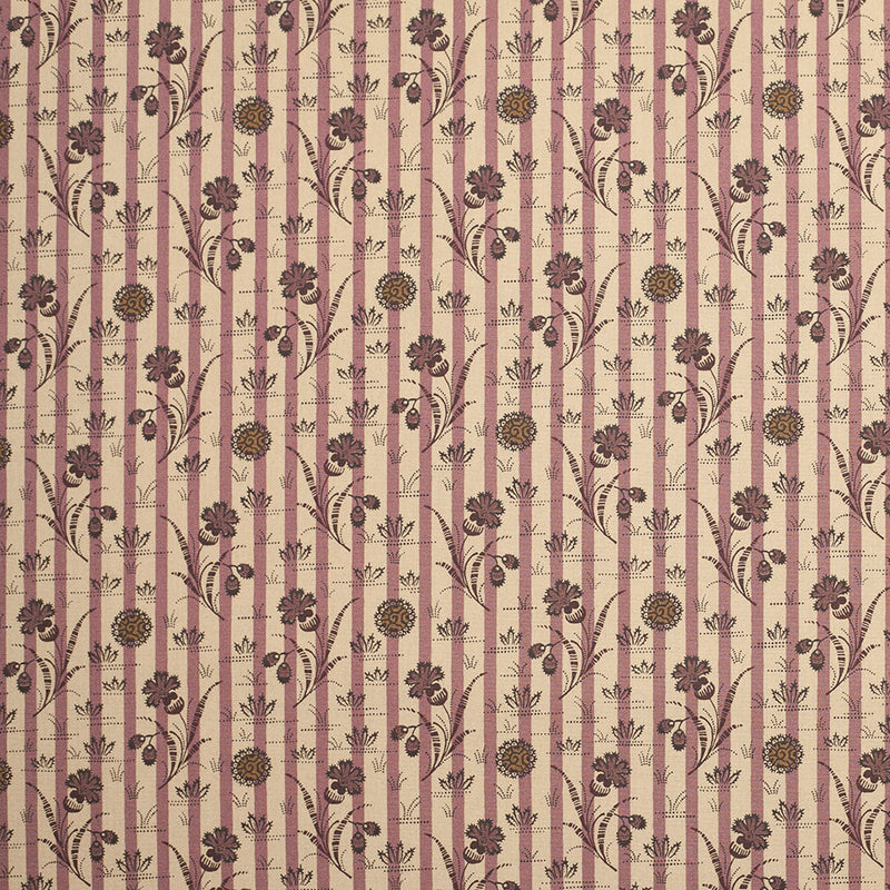 Liberty of London Hulme Purple/Gold Cotton Poplin