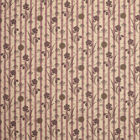 Liberty of London Hulme Purple/Gold Cotton Poplin