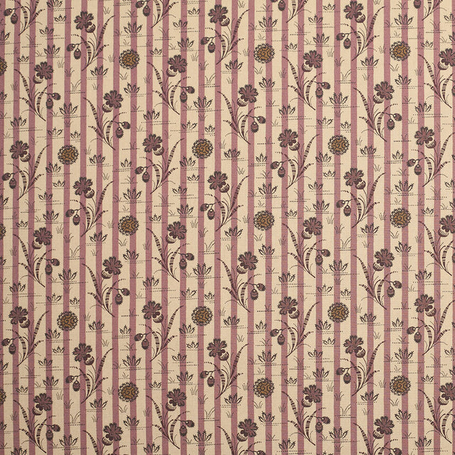 Liberty of London Hulme Purple/Gold Cotton Poplin