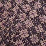 Liberty of London Rhian Beige/Purple Cotton Poplin