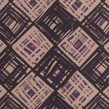 Liberty of London Rhian Beige/Purple Cotton Poplin