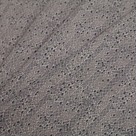 Liberty of London Roderick Green/Gray Cotton Poplin