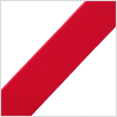 1.375" Merlot Nylon Velvet Ribbon