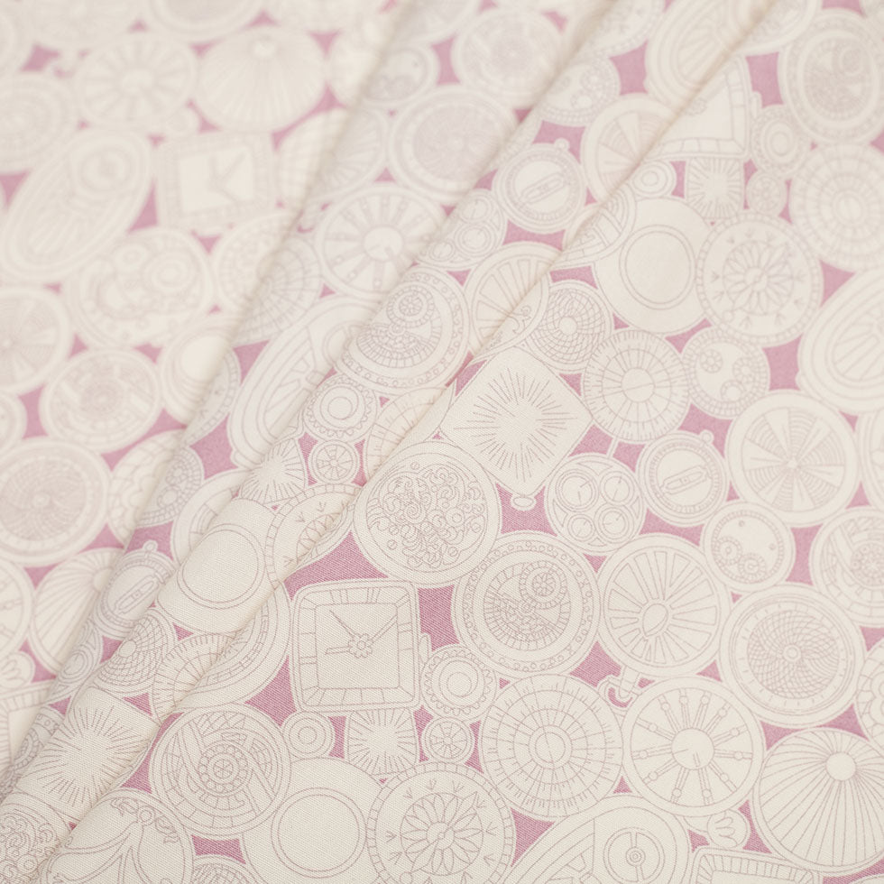 Liberty of London Heathrow Mauve Orchid Cotton Poplin Print