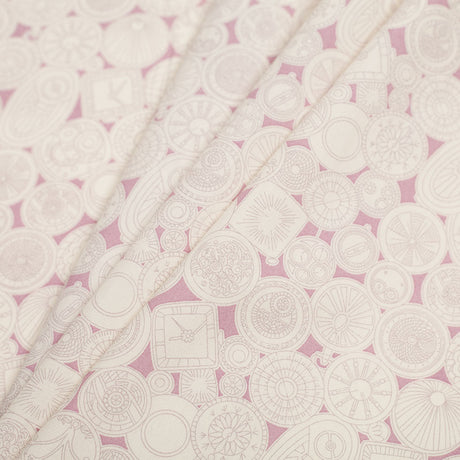 Liberty of London Heathrow Mauve Orchid Cotton Poplin Print