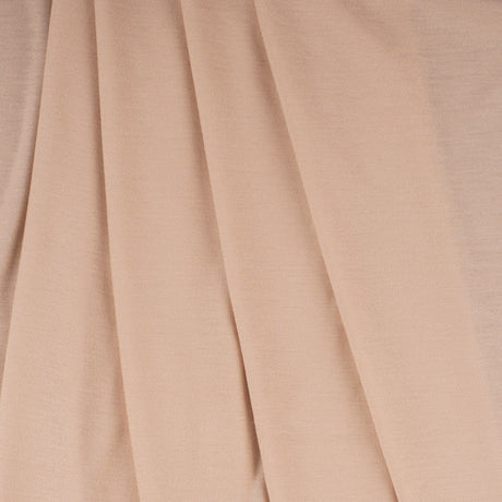 Bisque Solid Viscose Jersey