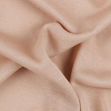 Bisque Solid Viscose Jersey