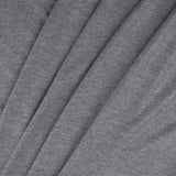 Heathered Gray Viscose Jersey