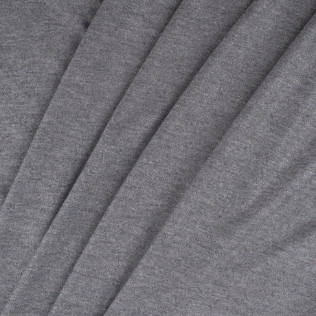 Heathered Gray Viscose Jersey