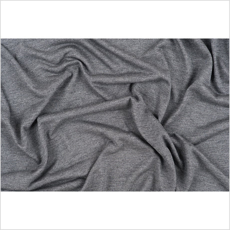 Heathered Gray Viscose Jersey