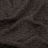 Putty Surface Embroidered Diamond Novelty Woven