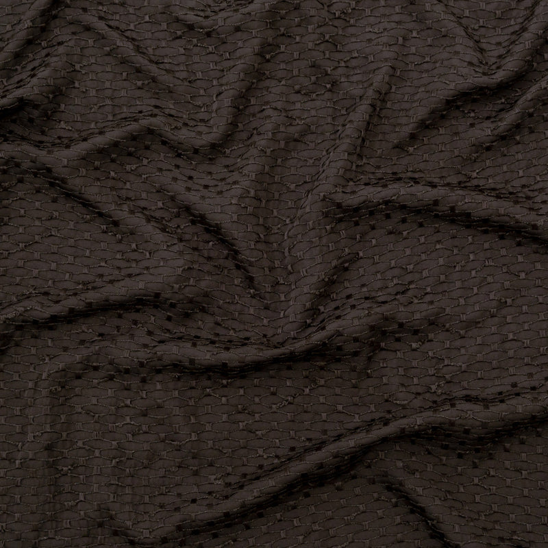 Putty Surface Embroidered Diamond Novelty Woven