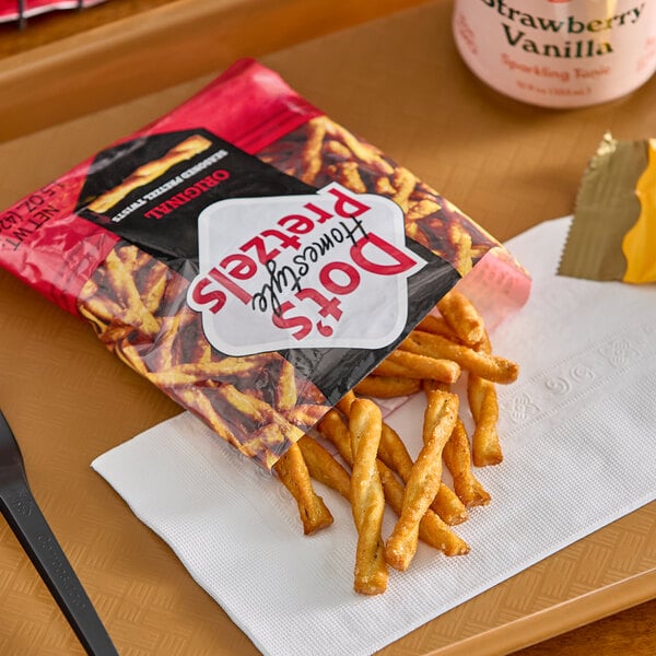 DOT'S HOMESTYLE PRETZELS Original Seasoned Pretzel Twists 1.5 oz. - 60/Case