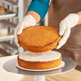 Rich's Allen Un-Iced Round White Layer Cake 12.42 oz. - 24/Case