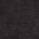 Black Crinkled Laminated Polyester Novelty Knit