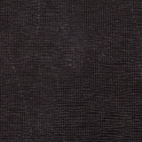 Black Crinkled Laminated Polyester Novelty Knit