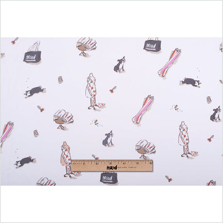 Mood Icons Digitally Printed Polyester Chiffon