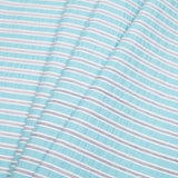 Blue Radiance Blended Cotton Stripe