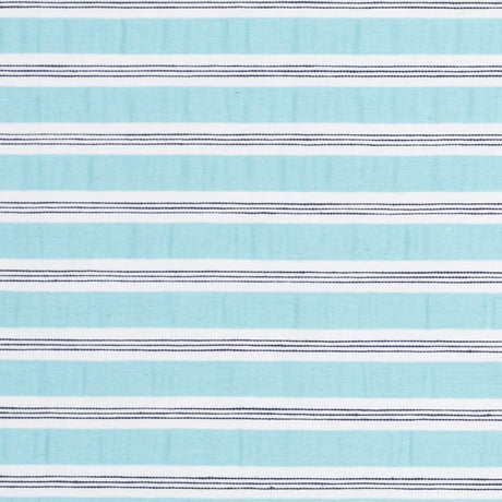 Blue Radiance Blended Cotton Stripe