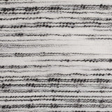 Black/White Textural Striated Cotton Blend