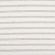 Oyster/Brown Gray Metallic Striped Cotton Jersey Knit