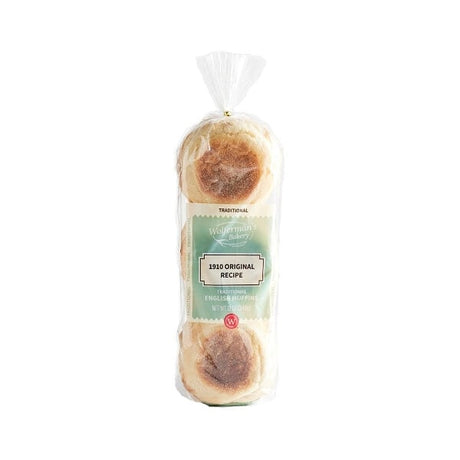Wolferman's Bakery 1910 Original Recipe Original English Muffin - 72/Case