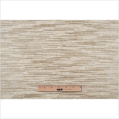 Metallic Gold/Cream Blended Silk-Cotton Woven
