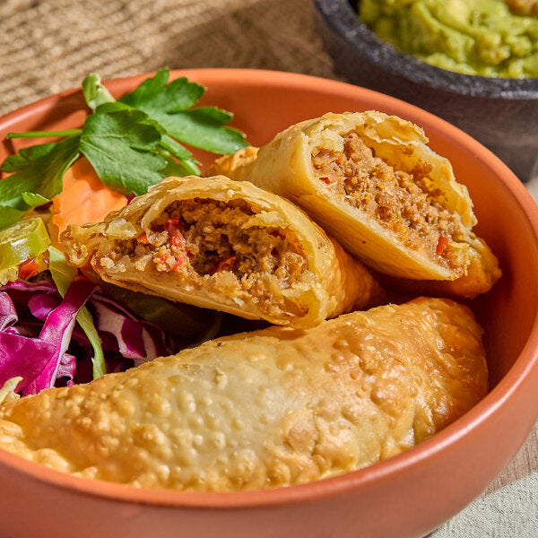 Brisas Beef Flour Shell Empanada 3 oz. - 30/Case