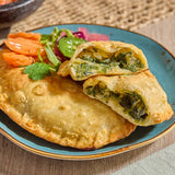 Brisas Spinach and Cheese Flour Shell Empanada 3 oz. - 30/Case