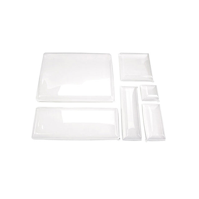 Packnwood Recyclable Clear Lid for 210BCHIC1111, 4.40" x 4.40" x 1.41" H, Case of 100