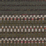 Olive Dimensional Stripes Blended Wool Tweed