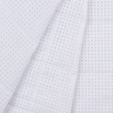 White Perforated Quilting