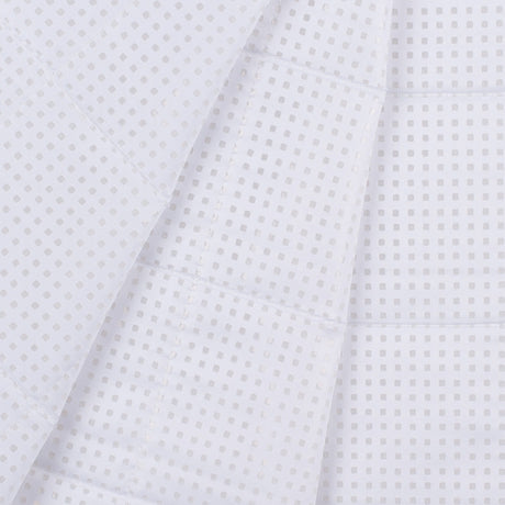 White Perforated Quilting
