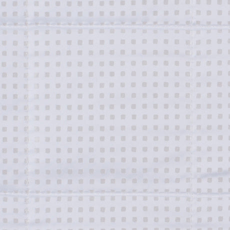 White Perforated Quilting