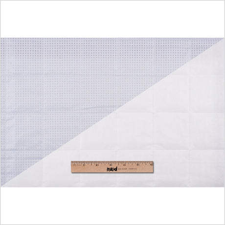 White Perforated Quilting