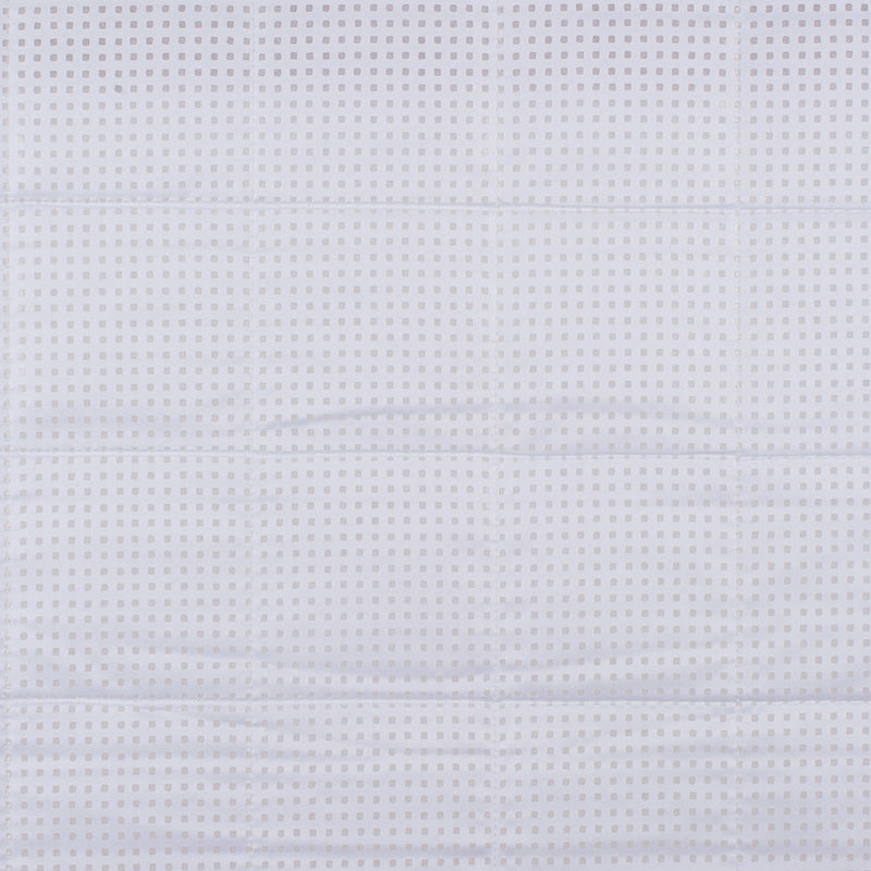 White Perforated Quilting